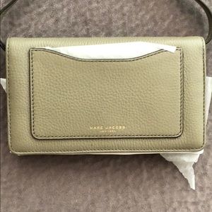 Brand New Marc Jacobs Pebbled Leather Crossbody